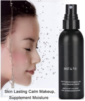 REIMICHI Long Lasting Makeup Fixer Smudge Proof for Face Makeup Lightweight & Non Greasy Primer  - 100 ml(BLACK BODY)