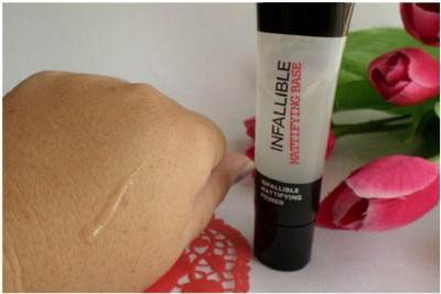 Amaryllis Infallible Mattifying Base  Primer  - 35 ml(TRANSPARENT)