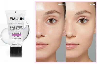 Emijun MAKEUP PRIMER GEL BASE TUBE Primer  - 50 ml(transparant)