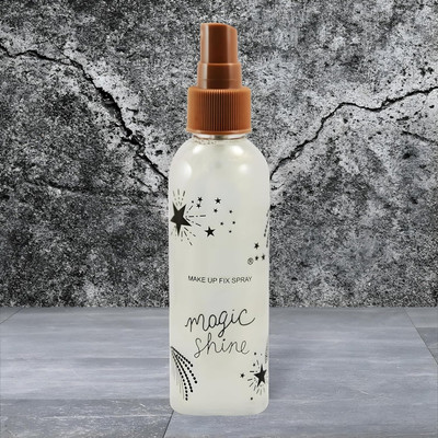 GABBU Glitter Spray for Hair Body Face Sparkly Shimmery Highlighter 01(silver golden)