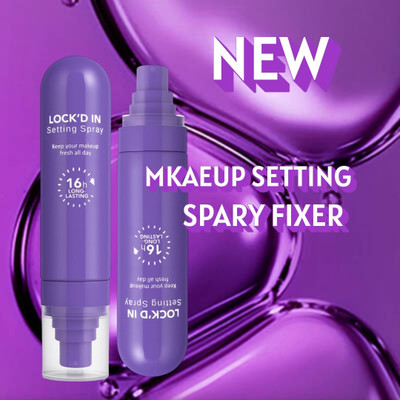 urbanfox NEW LOCK'D IN SETTING SPRAY, SPRAY FIXANT LOCKED'D IN Primer  - 100 ml(TRANSPARENT)