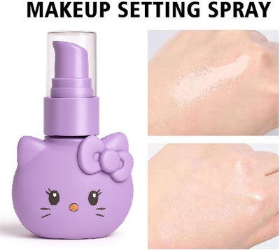 Jiwoo Makeup setting spray for lasting makeup fixer Primer  - 80 ml(transparent)