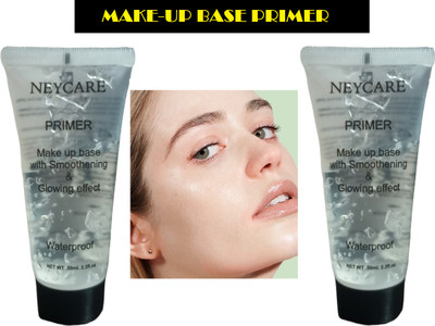 Neycare Pack of 2 Long Lasting Makeup & Smooth, Waterproof For for Pore less Primer  - 100 ml(TRANSPARENT)