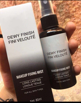 manasona Setting Spray Moisturizer Oil Control Base Finish Matte Lasting Fixer Primer  - 80 ml(Transparent)