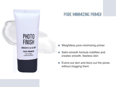 DARYUE Pore Minimizing Primer- Weightless Texture for Flawless Base, Oil Control Primer  - 30 ml(Clear)