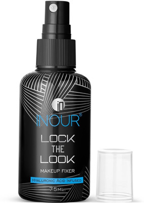 INOUR Lock the Look | Long Lasting Makeup Fixer Setting Spray for Face makeup  Primer  - 75 ml(Transparent)