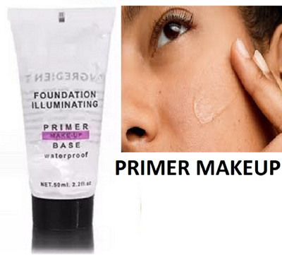Luipui new best primer makeup base waterproof pack of 1 Primer  - 50 ml(transparent)