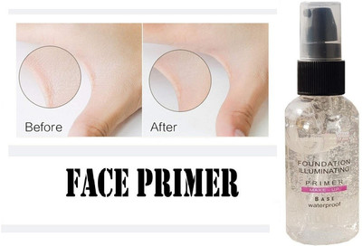 AMOSFIA il-free, transparent finish suitable for all skin tones Primer  - 50 ml(TRANSPARENT)