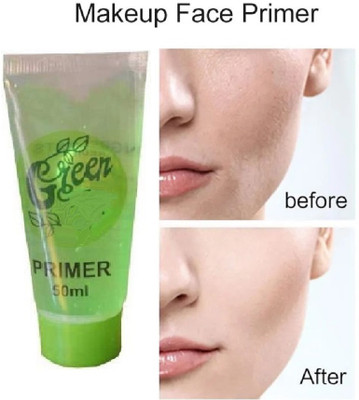 luzimaisa Face Primer,Gel-Based Hydrating Primer Gel For Smooth Base Primer  - 50 ml(GREEN)
