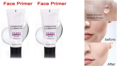Jiwoo New face gel primer for all skin tone and waterproof Primer  - 100 ml(transparant)