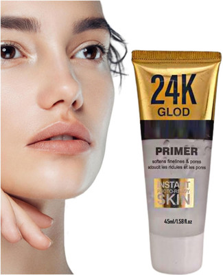 Wonholli Primer For Fill Fine Lines and Improve Skin Color Primer  - 45 ml(Transparent)