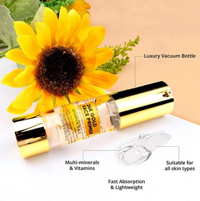 DARYUE Primer With Gel-Based Formula for Poreless Skin Finish Primer  - 60 ml(TRANSPARENT)