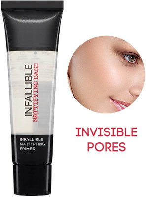 HUZURLU SPECIAL TOUCH BLUR INFALLIBLE MATTIFYING FACE MAKEUP GEL BASE PRIMER Primer  - 35 ml(TRANSPARENT)