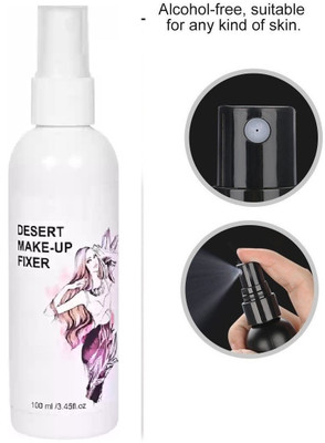FELICECHIARA Professional Long Lasting Proof Oil Free Makeup fixer  Primer  - 100 ml(TRANSPARENT)