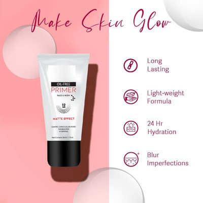 Jiwoo Flawless Matte Finish Primer Blends Like A Dream Primer - Primer  - 30 ml(transparant)