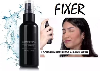 LILLYAMOR Magic Long lasting Misty Finish Face makeup  Primer  - 100 ml(Transparent)