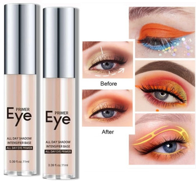 Jiwoo EYE BASE PRIMER FOR NATURAL SKIN AND DYR SKIN TONE  Primer  - 11 ml(Transpernt)