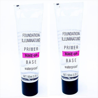 Glamezone Professional Face Makeup Primer Pack of 2 Primer  - 100 ml(TRANSPARENT)