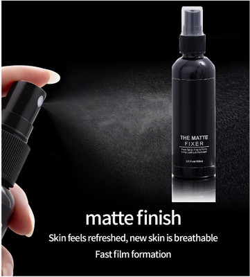 Herrlich fixer face spray prep & prime long lasting & hydrating Primer  - 100 ml(TRANSPARENT)