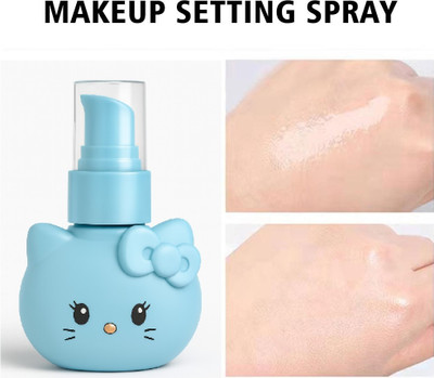 Jiwoo Professional Makeup Fixer Spray for Face makeup Primer  - 80 ml(transparent)