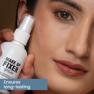 Yuency White body Shine Long lasting Makeup Fixer setting spray  Primer  - 70 ml(transparent)