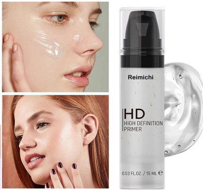 REIMICHI Makeup Primer With Gel-Based Formula for Poreless Skin Primer  - 15 ml(transparent)