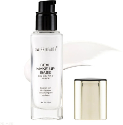SWISS BEAUTY Highlighting Primer Real Makeup Base Primer  - 32 ml(03 Pink Tint)