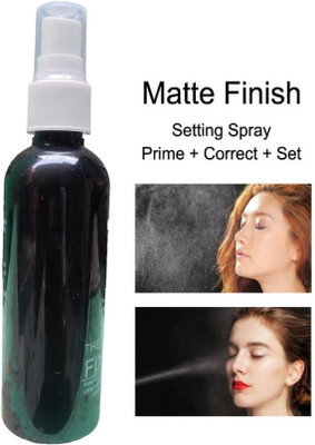 AMOSFIA THE MATTE FIXER FACE SPRAY PREP & PRIME LONG LASTING & HYDRATING Primer  - 100 ml(TRANSPARENT)