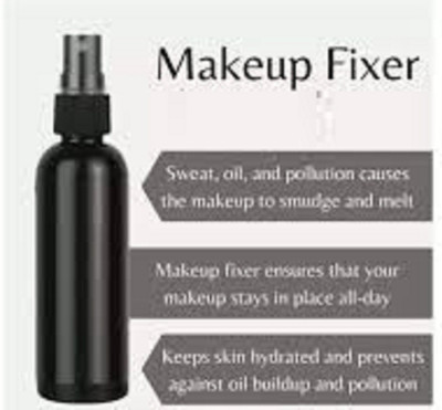 Luipui makeup fixer setting spray extra long Primer  - 100 ml(transparent)
