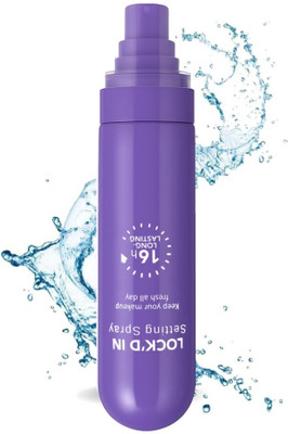 urbanfox LOCK'D IN SETTING SPRAY, SPRAY FIXANT LOCKED'D IN Primer  - 100 ml(TRANSPARENT)