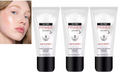 AFARAXIA Flawless Matte Finish Primer Blends Like A  Primer  - 150 ml(transpernt)