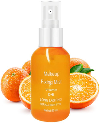 MYEONG MakeUp Setting Mist Vitamines C+E vitamins Long Lasting For All Skin Type Primer  - 60 ml(Transparent)
