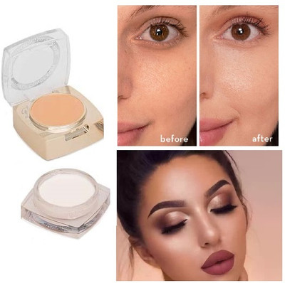 HUZURLU BLUR PORES & MOISTURING 2 IN 1 SKIN ENERGIZING BASE PRIMER + CONCEALER Primer  - 9 g(WHITE, BEIGE)