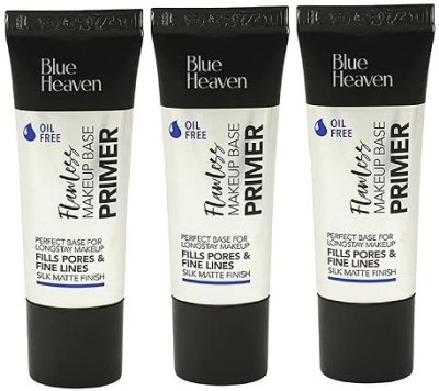 BLUE HEAVEN FLAWLESS MAKEUP PRIMER 16G PACK OF 3 Primer  - 48 g(Transparent)