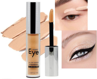 AFARAXIA New Long lastick Matte finish eye base primer  Primer  - 11 ml(Beige)