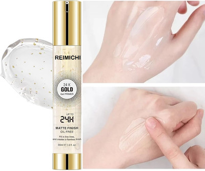 REIMICHI Waterproof Long Lasting & Hydrating Matte Primer  - 30 ml(transparent)