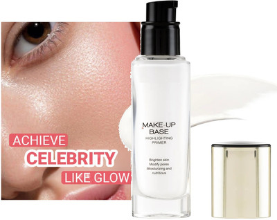 HUZURLU Makeup Base Highlighting Primer Highlighter(PINK)