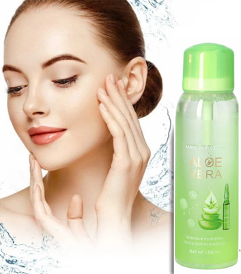 HUZURLU ALOEVERA INTENSIVE HYDRATION SETTING MAKE UP FIX SPRAY Primer  - 100 ml(transperant)