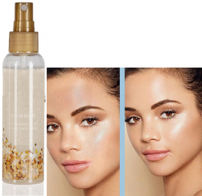 ADJD Lightweight & Non Greasy Makeup fixer Spray after Makeup Primer  - 120 ml(SHIMMER WHITE)