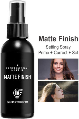Yuency Professional Makeup Setting Spray Matte Finish Primer  - 100 ml(TRANSPARENT)