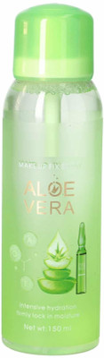 REIMICHI Aloe Vera Makeup Fixing Long Lasting Makeup Setting Spray Primer  - 150 ml(GREEN)