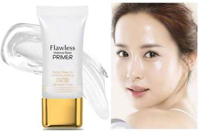 FLORERO Transparent Waterproof Primer For Face Makeup  Primer  - 30 ml(transparent)