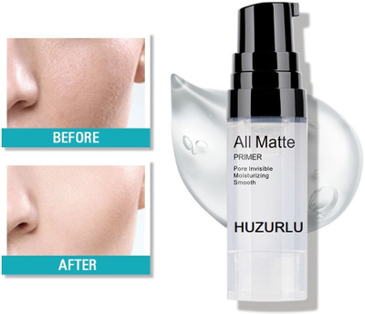 HUZURLU Makeup Base with Moisturizing and Oil-Control Formula Primer  - 15 ml(TRANSPARENT)