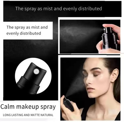 AFARAXIA Long lasting Misty Finish Professional Makeup Fixer Spray for Face makeup Primer  - 100 ml(Transperent)
