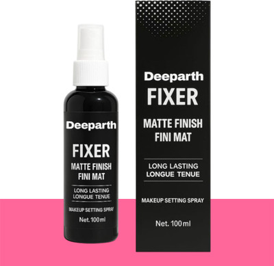 Deeparth Long Lasting Misty Finish Makeup Primer Spray Professional Fixer Primer  - 100 ml(Transparent)