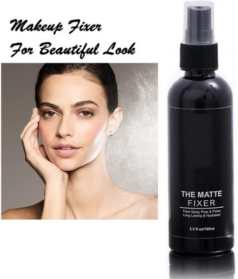 JANOST Makeup Setting Spray Moisturizing Long Lasting Matte Finishing  Primer  - 100 ml(Transparent)