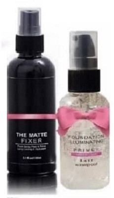 REIMICHI WATER-PROOF MAKEUP FIXER AND PRIMER COMBO PACK FOR WOMEN(2 Items in the set)