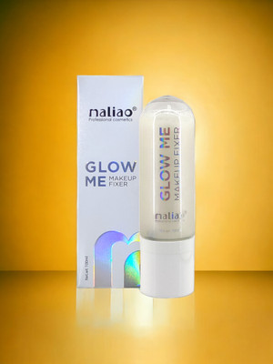 maliao Glow Me Makeup Fixer Setting Spray Upto 16 hour Wear* Primer  - 100 ml(Transparent Silver)