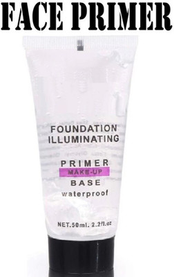AFARAXIA Best Makeup Oil Free Matte Long Lasting Base  Primer  - 50 ml(transpernt)