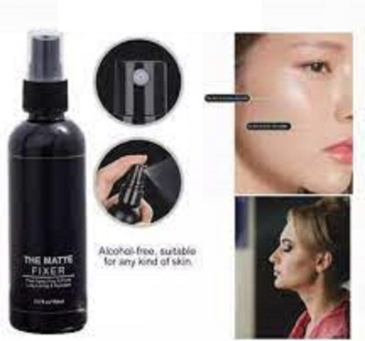 Luipui trending new best makeup fixer setting spray Primer  - 100 ml(TRANSPARENT)